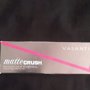 Vasanti Matte Crush Lipstick Pencil - Vibrant Pink